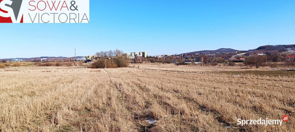 Słoneczna działka budowlana w Szczawnie Zdroju dolnośląskie Szczawno-Zdrój sprzedam