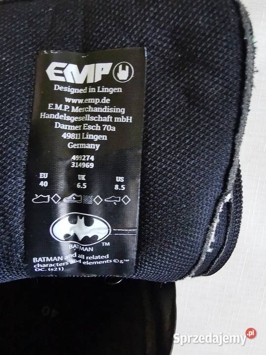 Botki EMP Batman r40st inna Zamość