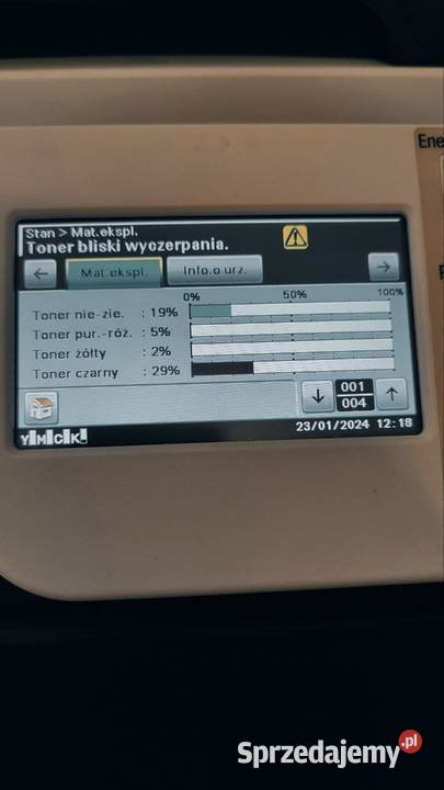 Drukarka laserowa wielofunkcyjna kolor bizhub