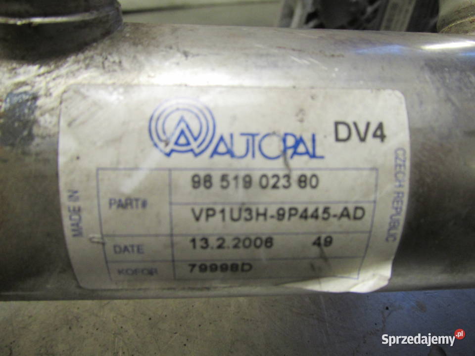 Wymiennik ciepła CitroenPeugeot P1007 07r Sandomierz