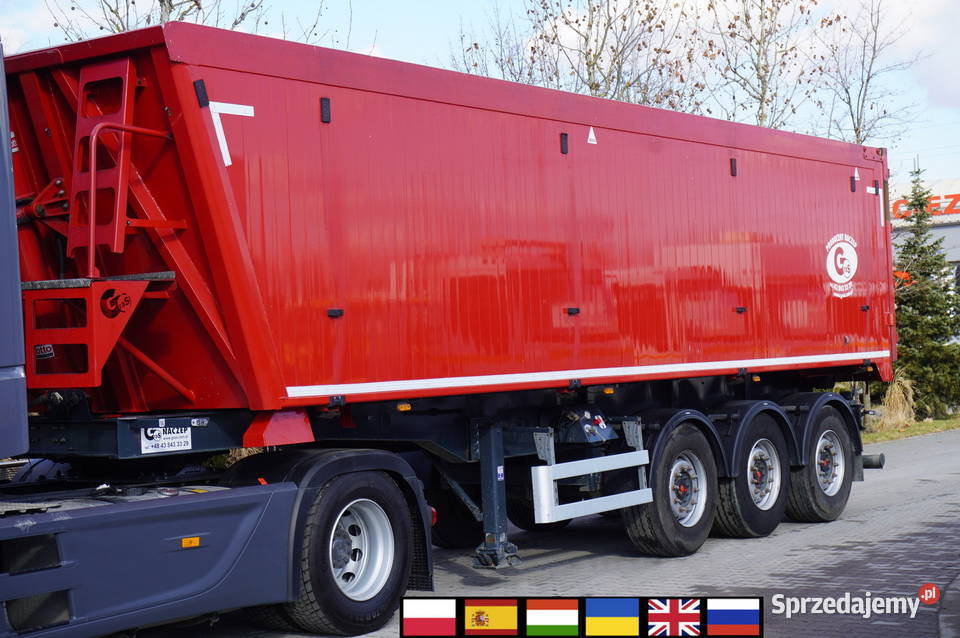 Naczepa wywrotka Gras GS 355t 48 m3 2022 3 Kraków