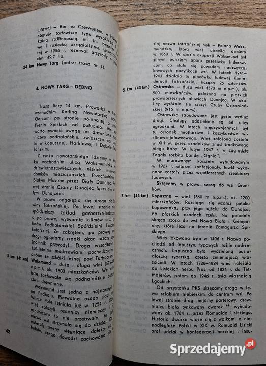 Dolina Dunajca Lesław Bochenek przewodnik Kraków