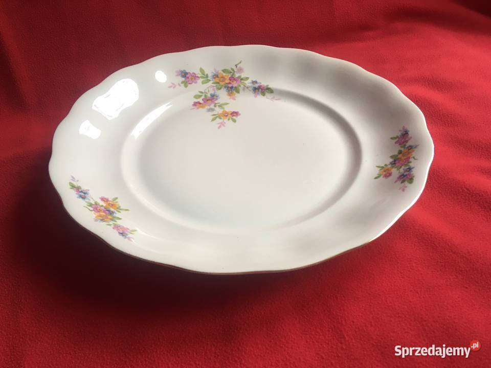 PRL Koenigszelt talerz porcelana duży Kołobrzeg