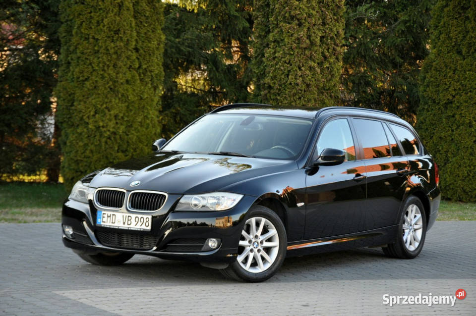 BMW 320 20d143LiftCzarnaParktronikI nieuszkodzony BMW mazowieckie Ostrów Mazowiecka