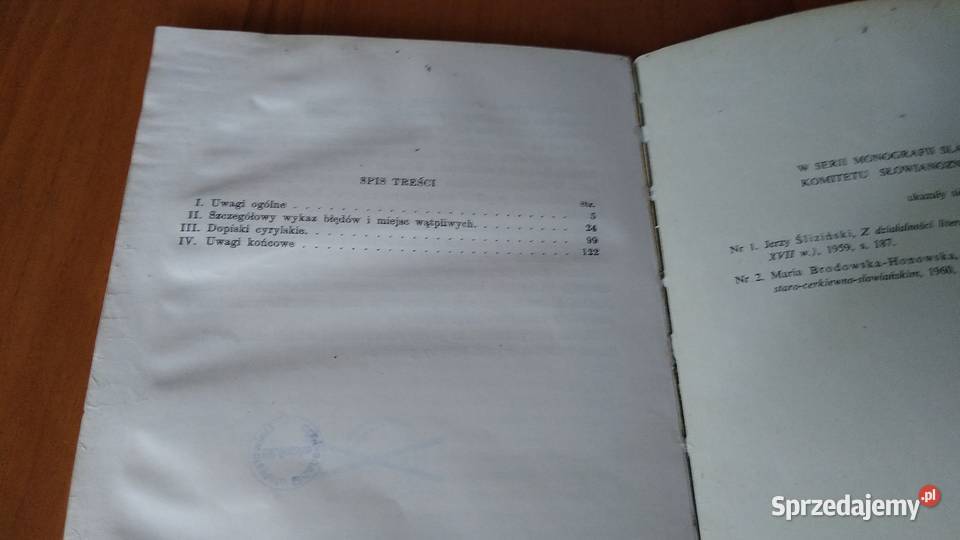 Ze studiów rękopisem Kodeksu Zografskiego Gdańsk