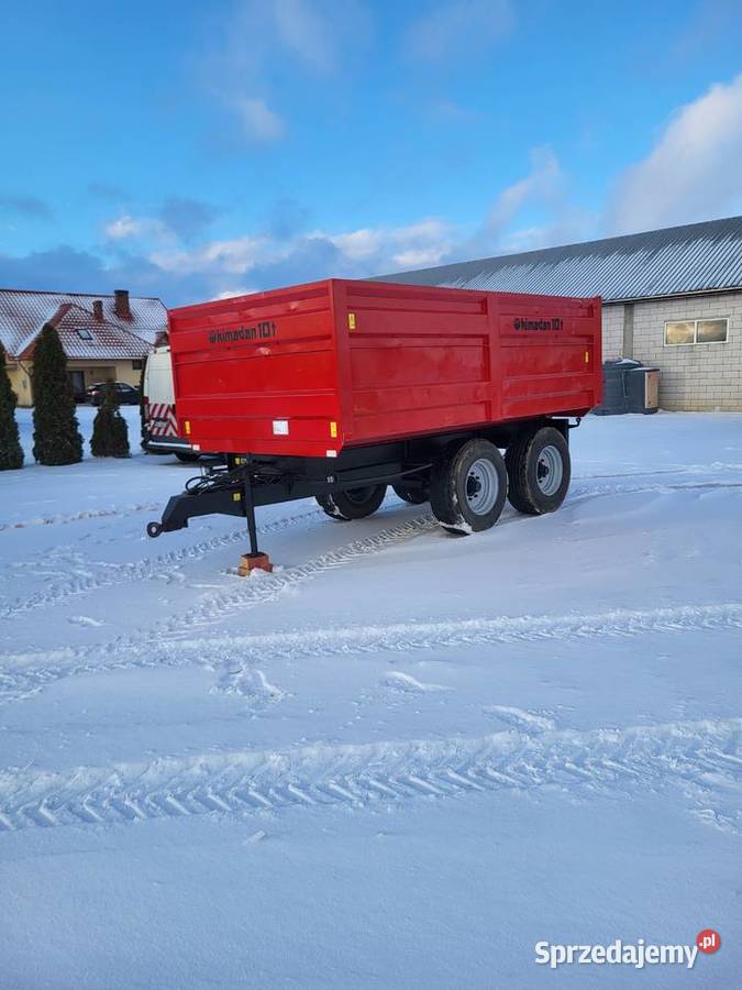 Przyczepa skorupowa Kimadan 10 ton Chojewo