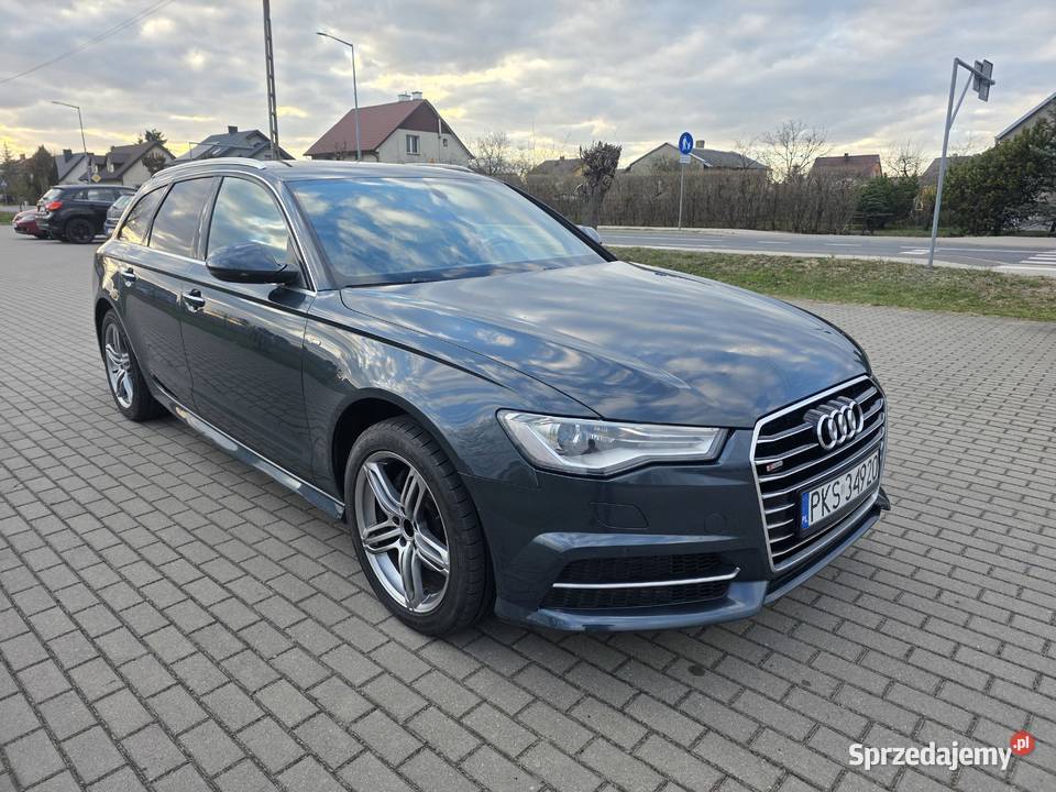Audi A6 C7 lift SLine 20 TDI brązowe środki Audi sprzedam