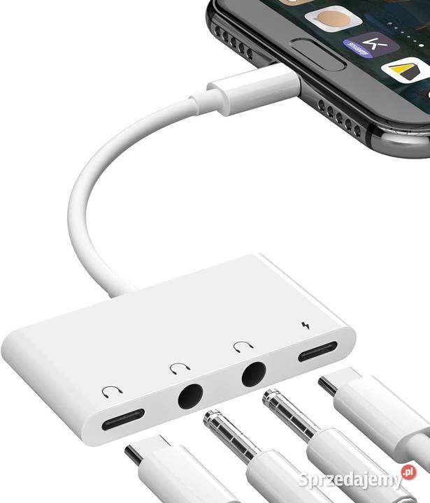 audio adapter with charge 4in 1 Zawiercie