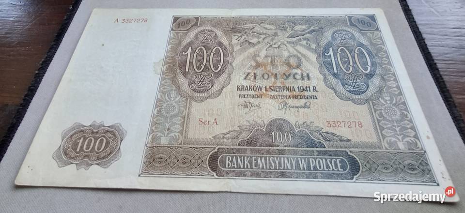 POLSKA100 1941 rSERIAA3327278