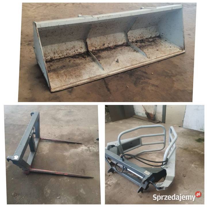 akcesoria do tura widly lyzka chwytak wielkopolskie Grabów nad Prosną sprzedam