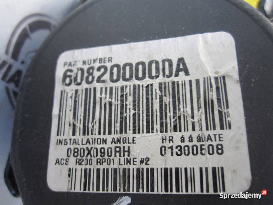 HONDA CRV III 09r pas bezpieczeństwa prawy przód osobowe świętokrzyskie