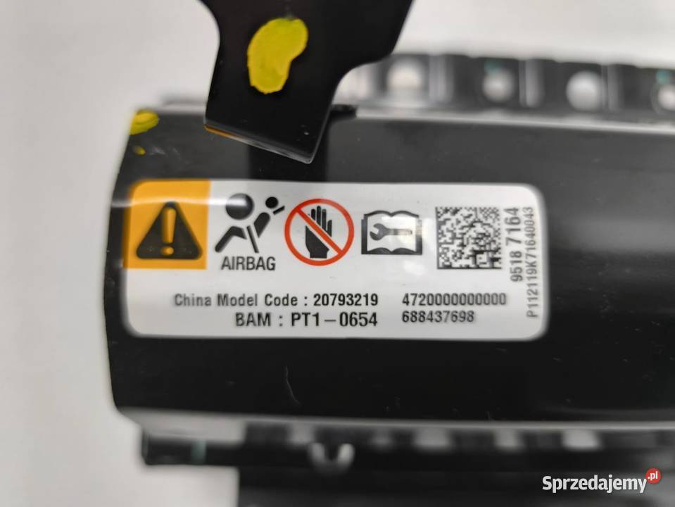 PODUSZKA PASAŻERA AIR BAG OPEL ANTARA LIFT osobowe Poduszki powietrzne wielkopolskie