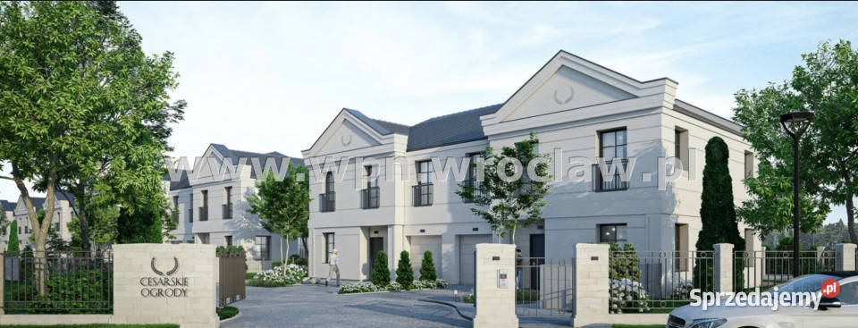 Dom bliźniak 1597m2 Kąty Wrocławskie do wykończenia