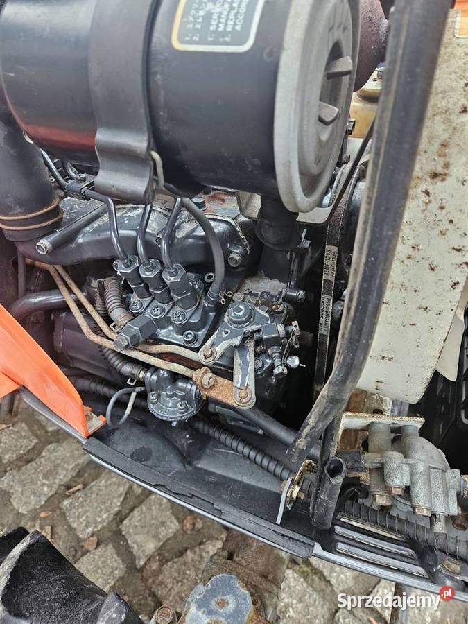 Kubota A14 z glebogryzarką aste iseki tm Rożno-Parcele