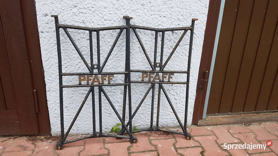 Stare żeliwne nogi do stołu industrialnego Myszków