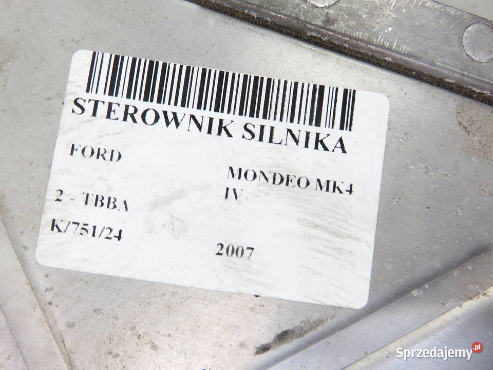 STEROWNIK FORD MONDEO MK4 20 6G9112A650CE małopolskie