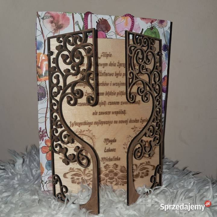 Pamiątki skarbonki ślubne komplet Skawina