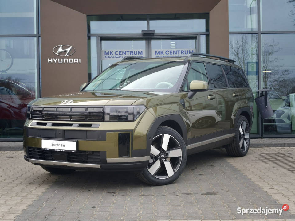 Hyundai Santa Fe 6AT 4WD HEV wersja Platinum Sun gniazdo USB Piotrków Trybunalski sprzedam