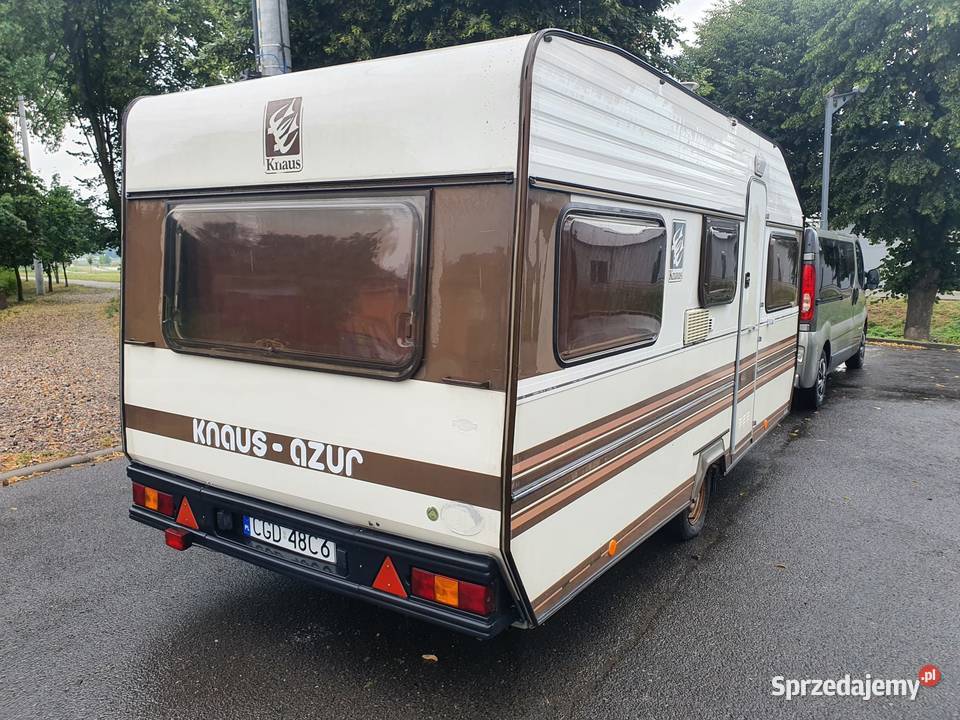 Przyczepa kempingowa kemping KNAUS 1992r Lipno