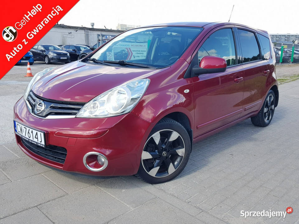 Nissan Note 14 Benzyna Klimatronik Nawigacja Note Włocławek