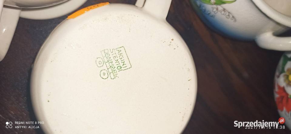 Pojemnik miseczka z łódką Syg Aksini pomorskie Gdańsk