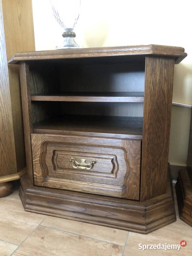 Szafka NOCNA Stylowa kolekcja KINGA dąb Nocne