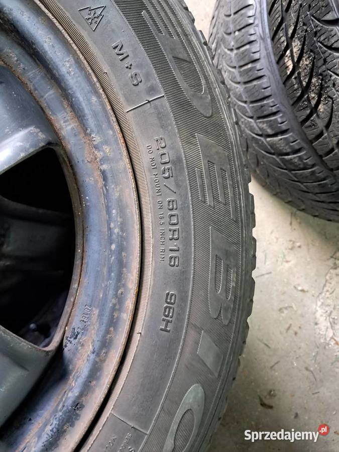 Felgi strukturalne 16 5x110 opel z oponsmi Koziegłowy sprzedam