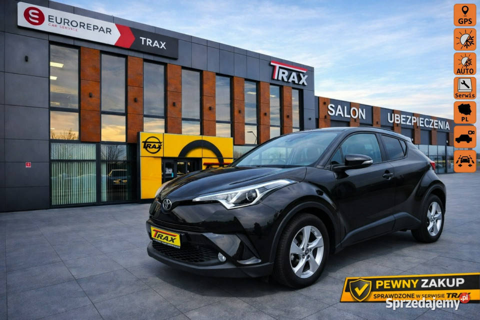 Toyota CHR 12 T 116 Niski przebieg Krajowy czujnik zmierzchu Łódź