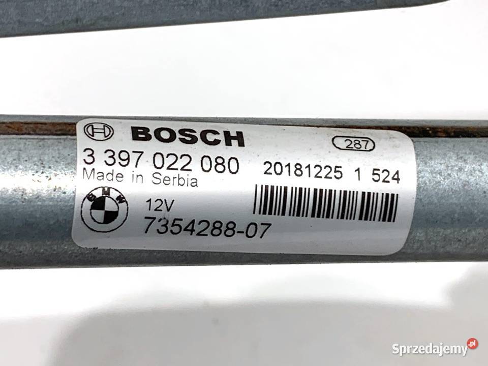 MECHANIZM WYCIERACZEK PRZÓD MINI CLUBMAN F54 Motoryzacja sprzedam