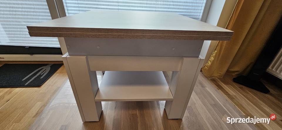 Ławostół rozkładanypodnoszony blat sonomabiały Stoły