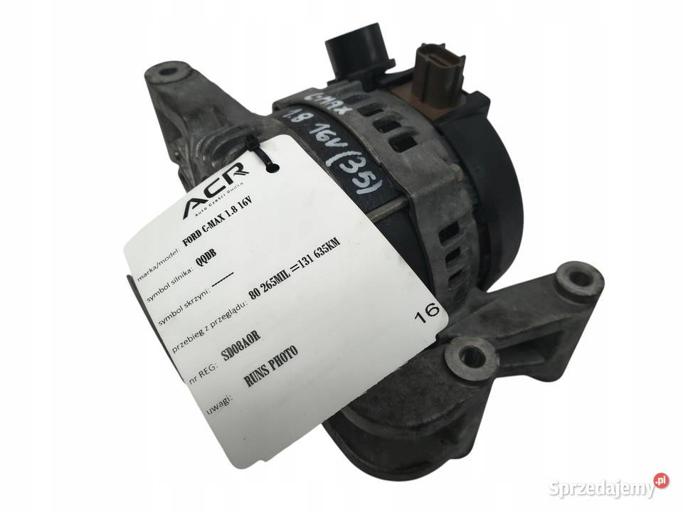ALTERNATOR Ford Focus II C II 18 16V denso QQDA lubelskie Chełm