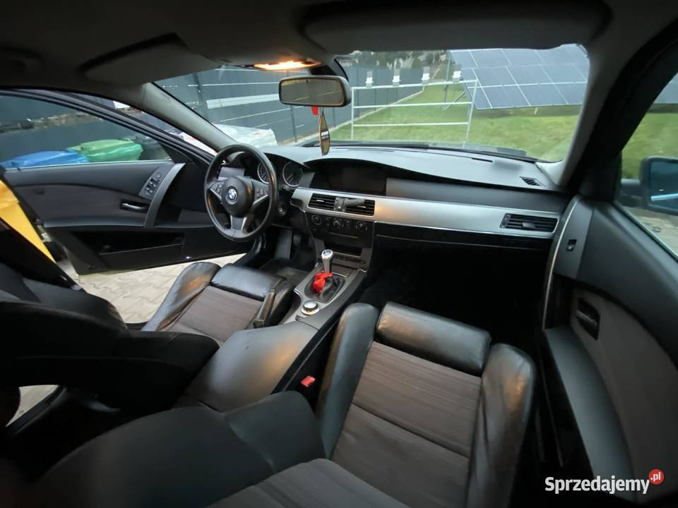 BMW Seria 5 BMW E60 523i 177 Zew Mpakiet Benzyna Pacyna