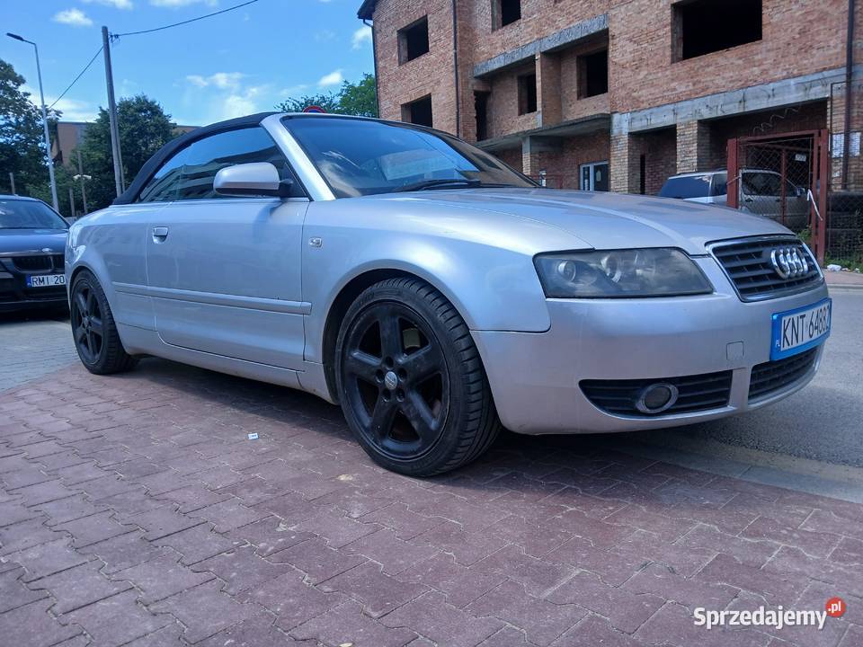 AUDI A4 CABRIO18 TURBOGAZ 163KM małopolskie Kraków