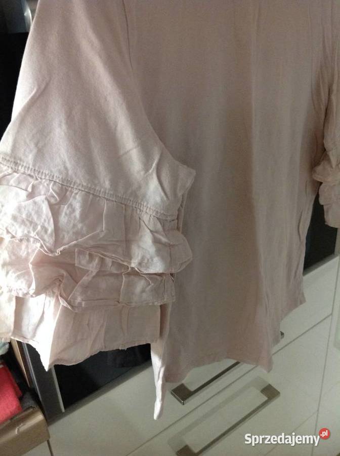 T Shirt Koszulka Damska HM XS Falbany lubuskie