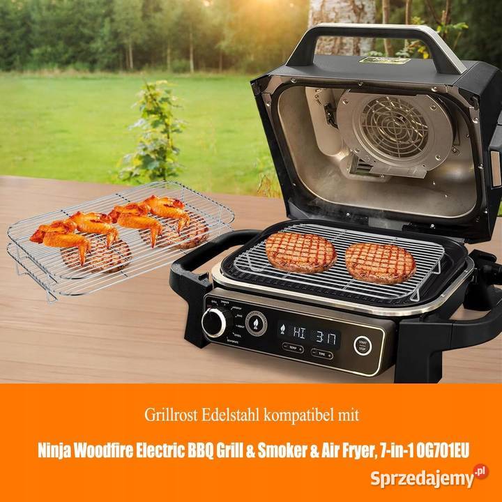 Ninja Woodfire stojak na pieczenie i wędzenie mazowieckie Myszyniec sprzedam