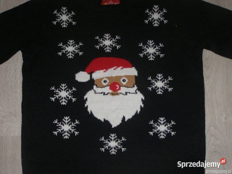 Sweter Świąteczny Mikołaj rozmiar XL 1442 My Siedlce