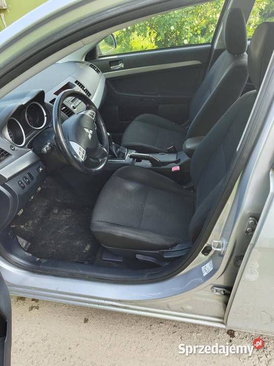 Mitsubishi Lancer 18 gaz 2010r z Belgii sprowadzony lubelskie Miączyn