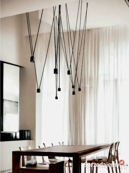 Lampa wiszaca do wysokiego salonu LUKlight Rzeszów