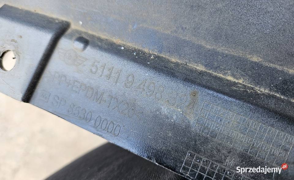 MINI COUNTRYMAN F60 S DOKŁADKA ZDERZAKA PRZÓD Międzychód