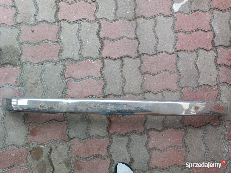 Fiat 126p oryginalny zderzak przedni chromowany Części samochodowe Świecie