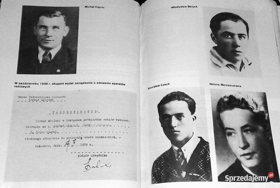 U podnóża Tatr 19391945 Alfons Filar Pozostałe Chełm