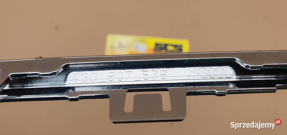 AUDI A6 C7 LISTWA CHROM ZDERZAKA PRZÓD NAKŁADKA listwy na zderzak