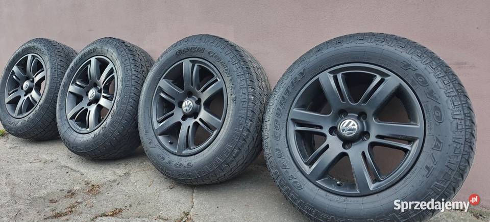 Koła alu VW Amarok 2456517 Toyo AT 8x17 5x120 Samochodowe Ciechanów