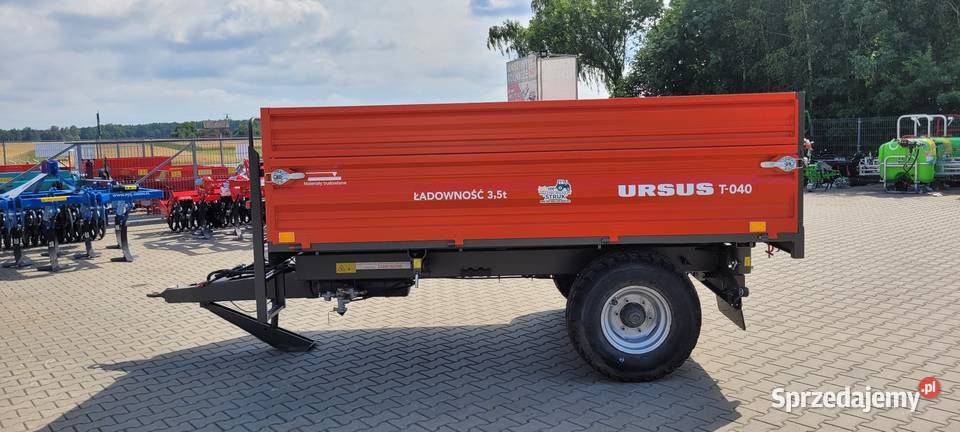 Promocja Ursus 35T Przyczepa jednoosiowa Pronar Przyczepy rolnicze Zdany