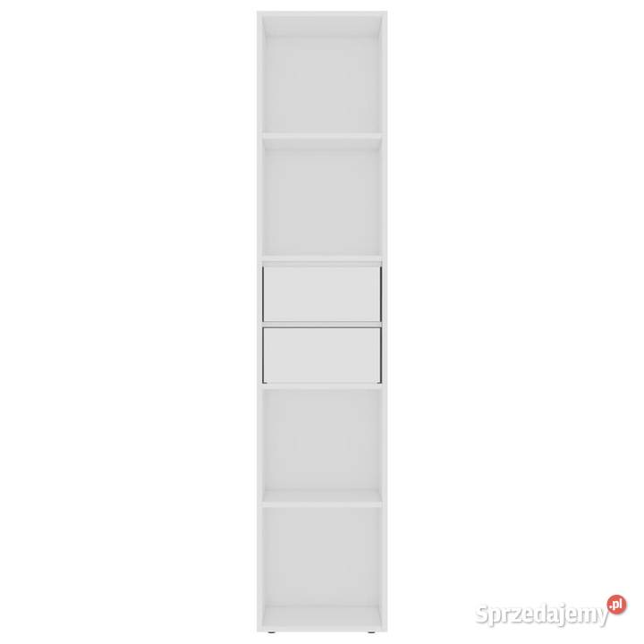 Szafka na książki biała 36x30x171 materiał Warszawa sprzedam
