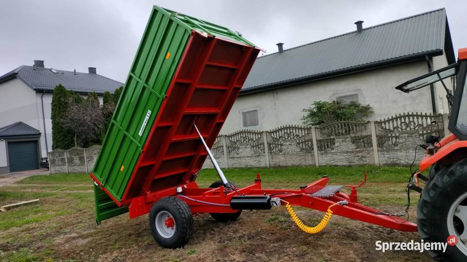 Przyczepa wywrotka jednoosiowa Łuków