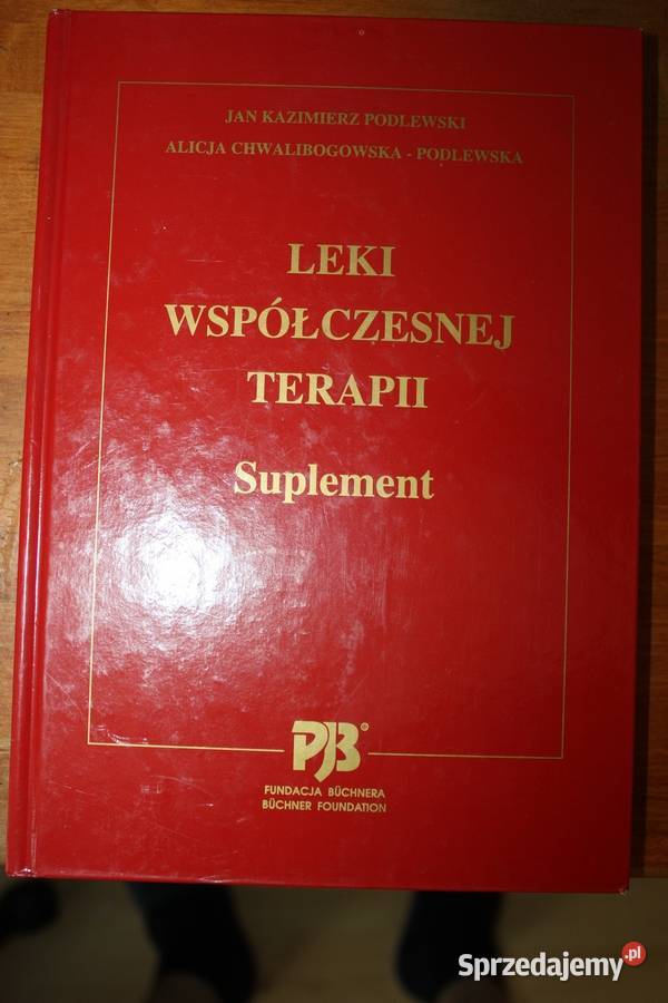 Suplement Leki współczesnej terapi do wydania IX mazowieckie Warszawa sprzedam