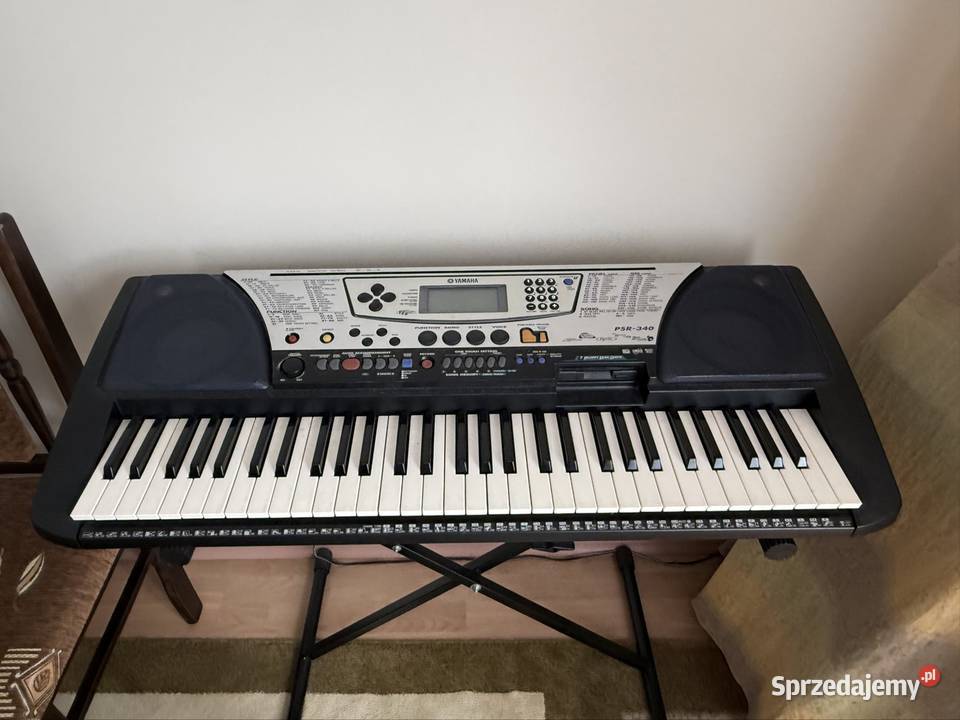 Yamaha PSR 340 keyboard elektroniczny klawisze lubelskie Wisznice