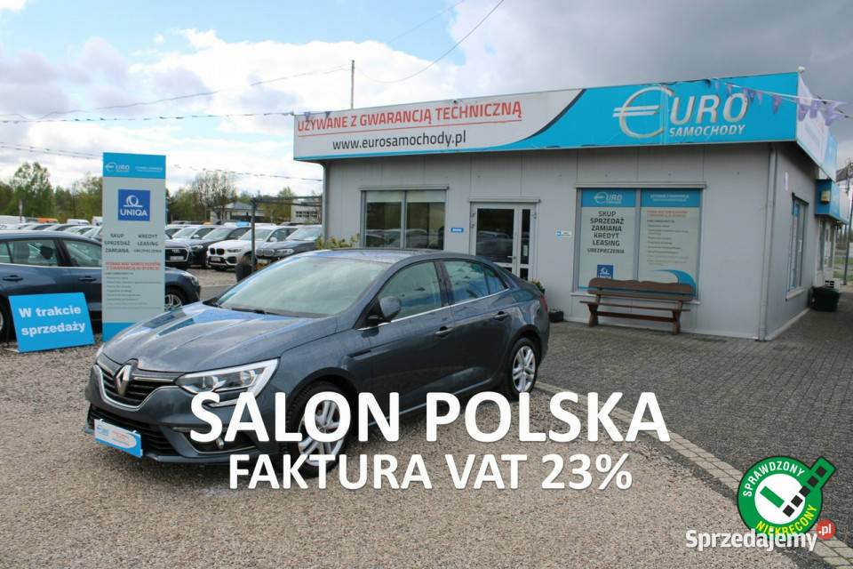 Renault Megane Dci Fvat Krajowa netto 35691PLN serwisowany w ASO Warszawa