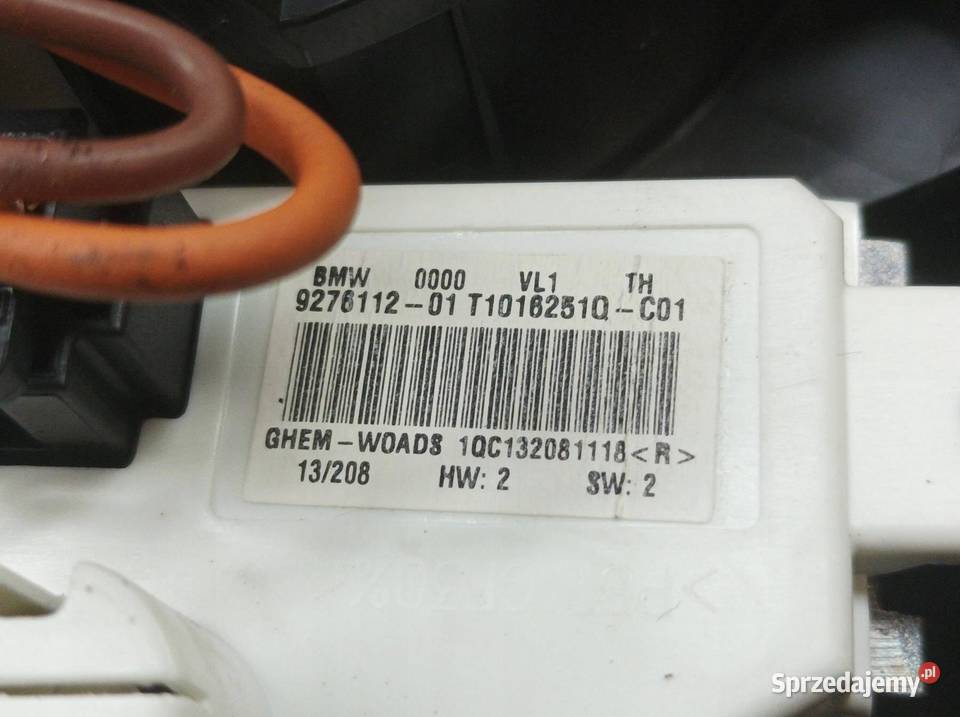 DMUCHAWA NAWIEWU REZYSTOR KPL 9276112 Bmw Seria sprzedam